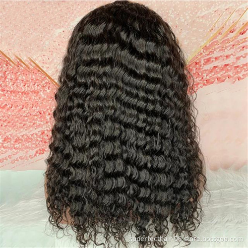 Headband wig deepwave headband wigs brazillian human hair wig headband